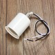 E27 Retro Vintage Edison Ceramic Screw Round Shape Bulb Adapter Hang Lamp Holder Light Socket Fitting E27 Retro Vintage Edison Ceramic Screw Round Shape Bulb Adapter Hang Lamp Holder Light Socket Fitting