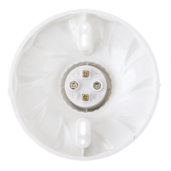 E27 Round Plastic Base Screw Light Socket Lamp Holder Bulb Adapter Flame Retardant Durable Material AC250V E27 Round Plastic Base Screw Light Socket Lamp Holder Bulb Adapter Flame Retardant Durable Material AC250V