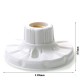 E27 Round Plastic Base Screw Light Socket Lamp Holder Bulb Adapter Flame Retardant Durable Material AC250V E27 Round Plastic Base Screw Light Socket Lamp Holder Bulb Adapter Flame Retardant Durable Material AC250V