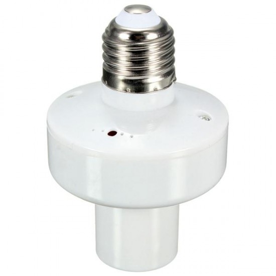 E27 Screw Wireless Remote Control Light Lamp Bulb Holder Cap Socket