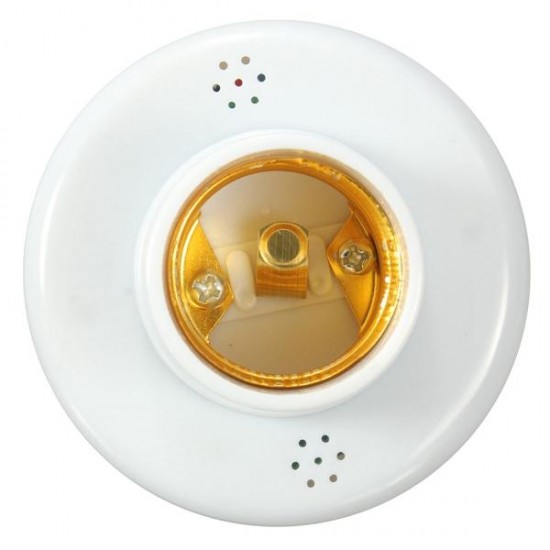 E27 Screw Wireless Remote Control Light Lamp Bulb Holder Cap Socket