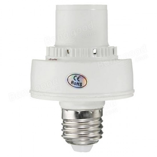 E27 Sound Control Light Sensor LED Lamp Switch Bulb Adapter Holder AC220V E27 Sound Control Light Sensor LED Lamp Switch Bulb Adapter Holder AC220V