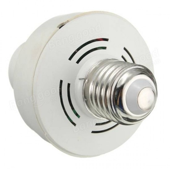 E27 Sound Control Light Sensor LED Lamp Switch Bulb Adapter Holder AC220V E27 Sound Control Light Sensor LED Lamp Switch Bulb Adapter Holder AC220V