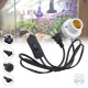 E27 Straight Mouth Reptile Ceramic Heat Lampholder Bulb Adapter with Switch AC110-240V E27 Straight Mouth Reptile Ceramic Heat Lampholder Bulb Adapter with Switch AC110-240V