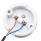 E27 Straight Mouth Reptile Ceramic Heat Lampholder Bulb Adapter with Switch AC110-240V E27 Straight Mouth Reptile Ceramic Heat Lampholder Bulb Adapter with Switch AC110-240V