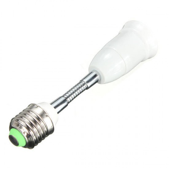 E27 To E27 Flexible Extend Base LED Light Adapter Converter Socket E27 To E27 Flexible Extend Base LED Light Adapter Converter Socket