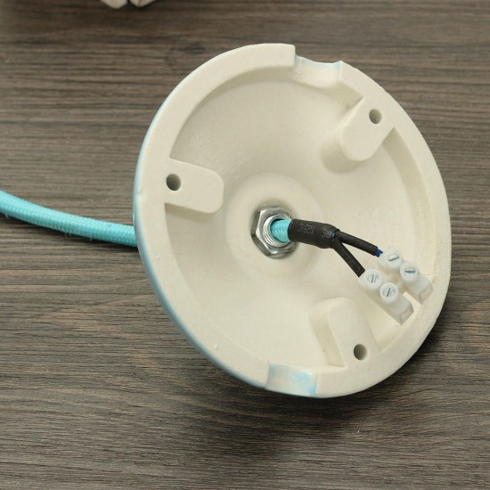 E27 Vintage Ceramic Antique Retro Ceiling Pendant Bulb Adapter Lamp Holder E27 Vintage Ceramic Antique Retro Ceiling Pendant Bulb Adapter Lamp Holder