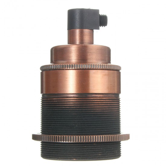 E27 Vintage Copper Edison Light Bulb Adapter Lamp Holder for Pendant Lighting AC110-250V E27 Vintage Copper Edison Light Bulb Adapter Lamp Holder for Pendant Lighting AC110-250V
