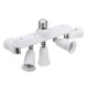 E27 to 5 E27 360° Adjustable Lampholder Bulb Socket Adapter Splitter AC110-230V E27 to 5 E27 360° Adjustable Lampholder Bulb Socket Adapter Splitter AC110-230V