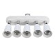 E27 to 5 E27 360° Adjustable Lampholder Bulb Socket Adapter Splitter AC110-230V E27 to 5 E27 360° Adjustable Lampholder Bulb Socket Adapter Splitter AC110-230V