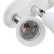 E27 to 5 E27 360° Adjustable Lampholder Bulb Socket Adapter Splitter AC110-230V E27 to 5 E27 360° Adjustable Lampholder Bulb Socket Adapter Splitter AC110-230V