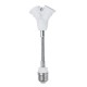 E27 to Two E14 18cm Flexible Extension LED Bulb Lamp Holder Converters Adapter Socket AC100-230V E27 to Two E14 18cm Flexible Extension LED Bulb Lamp Holder Converters Adapter Socket AC100-230V