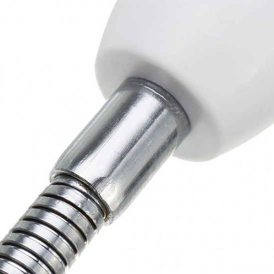 E27 to Two E14 18cm Flexible Extension LED Bulb Lamp Holder Converters Adapter Socket AC100-230V