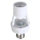 E27/B22 to E14/E27 PIR Motion Sensor Socket Light Bulb Adapter Lamp Holder AC110-240V