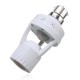 E27/B22 to E14/E27 PIR Motion Sensor Socket Light Bulb Adapter Lamp Holder AC110-240V