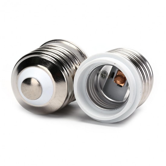 E40 To E27 Base Lamp Holder Bulb Adapter Halogen Light Socket Converter AC110-220V E40 To E27 Base Lamp Holder Bulb Adapter Halogen Light Socket Converter AC110-220V