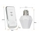 E27 Lamp Holder Wireless Remote Control Bulb Adapter One Way Light Socket AC220V E27 Lamp Holder Wireless Remote Control Bulb Adapter One Way Light Socket AC220V