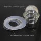 High Temperature AC110-220V 15-25W 300°E14 Bulb Adapter Lamp Holder Socket for Oven Light High Temperature AC110-220V 15-25W 300°E14 Bulb Adapter Lamp Holder Socket for Oven Light