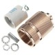 E27 E26 Edison Retro Light Socket Keyless Vintage Industrial Lamps Pendants Golden Holder E27 E26 Edison Retro Light Socket Keyless Vintage Industrial Lamps Pendants Golden Holder