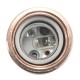 E27 E26 Edison Retro Light Socket Keyless Vintage Industrial Lamps Pendants Golden Holder E27 E26 Edison Retro Light Socket Keyless Vintage Industrial Lamps Pendants Golden Holder