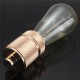 E27 E26 Edison Retro Light Socket Keyless Vintage Industrial Lamps Pendants Golden Holder E27 E26 Edison Retro Light Socket Keyless Vintage Industrial Lamps Pendants Golden Holder