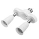 Infrared Motion Sensor Adjustable 2 In 1 E27 Bulb Adapter Socket Converter Splitter Infrared Motion Sensor Adjustable 2 In 1 E27 Bulb Adapter Socket Converter Splitter