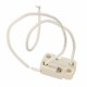 MR16/GU5.3 Socket Base LED Bulb Halogen Lamp Light Holder Ceramic Wire Connector MR16/GU5.3 Socket Base LED Bulb Halogen Lamp Light Holder Ceramic Wire Connector