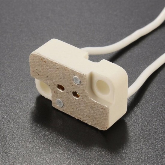 MR16/GU5.3 Socket Base LED Bulb Halogen Lamp Light Holder Ceramic Wire Connector