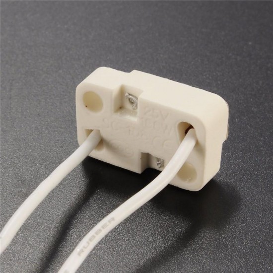 MR16/GU5.3 Socket Base LED Bulb Halogen Lamp Light Holder Ceramic Wire Connector MR16/GU5.3 Socket Base LED Bulb Halogen Lamp Light Holder Ceramic Wire Connector