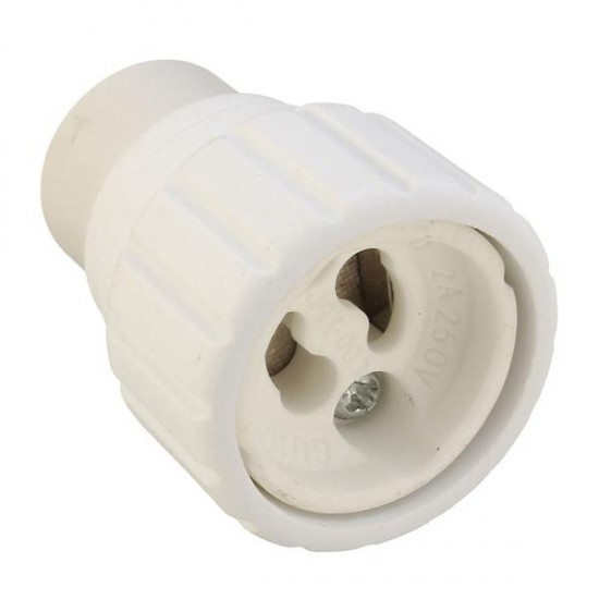 MR16/GU5.3 To GU10 Light Bulb Base Socket Lamp Adapter Converter Holder AC100-240V MR16/GU5.3 To GU10 Light Bulb Base Socket Lamp Adapter Converter Holder AC100-240V