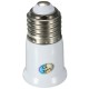 Screw E27 To E27 Light Bulb Extender Adaptor Lamp Converter Holder Screw E27 To E27 Light Bulb Extender Adaptor Lamp Converter Holder