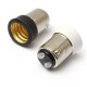 Small Bayonet SBC B15 To Small Screw SES E14 Light Bulb Holder Adaptor Converter Small Bayonet SBC B15 To Small Screw SES E14 Light Bulb Holder Adaptor Converter