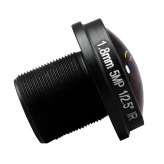 HD Fisheye CCTV Lens 5MP 1.8mm M12*0.5 Mount 1/2.5 F2.0 180 Degree for Video Surveillance Camera HD Fisheye CCTV Lens 5MP 1.8mm M12*0.5 Mount 1/2.5 F2.0 180 Degree for Video Surveillance Camera