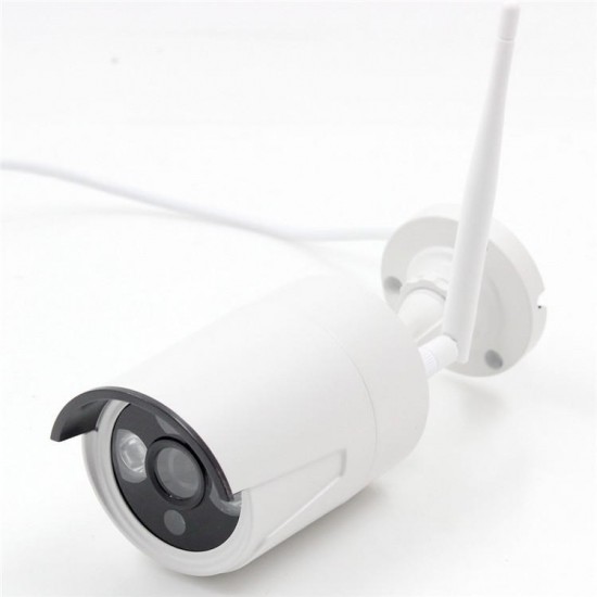4PCS 4CH CCTV Wireless 720P NVR DVR 1.0MP IR Outdoor P2P Wifi IP Security Camera Video Surveillance