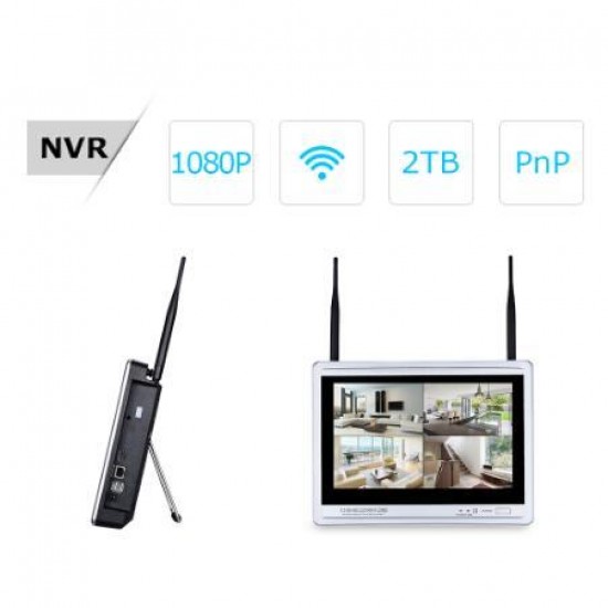 1080P 8CH Wireless Audio Record Surveillance Camera System IP Camera Outdoor Night Vision CCTV Security Camera System 1080P 8CH Wireless Audio Record Surveillance Camera System IP Camera Outdoor Night Vision CCTV Security Camera System
