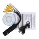 Easycap 4 Channel DVR CCTV Camera Audio Video Adapter Recorder Easycap 4 Channel DVR CCTV Camera Audio Video Adapter Recorder