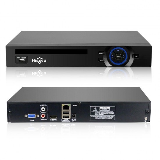 32CH 2HDD 5MP 1080P 4K CCTV H.265 NVR DVR Network Video Recorder ONVIF for IP P2P2 SATA Camera