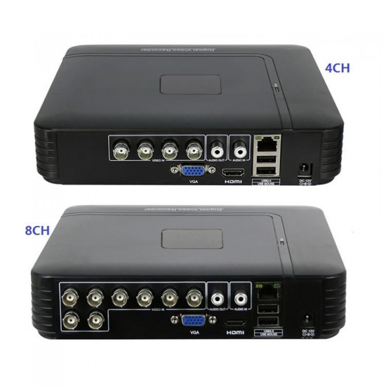 4 8 Channel 720P 960P 1080P DVR AHD HVR NVR System P2P H.264 Security Home Camera Video Recorder