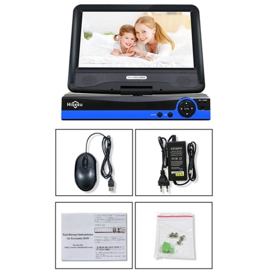 5-IN-1 10.1 inch 1080N 4CH 8CH Video Recorder DVR AHD CVI TVI Analog IP P2P Home Security CCTV System 5-IN-1 10.1 inch 1080N 4CH 8CH Video Recorder DVR AHD CVI TVI Analog IP P2P Home Security CCTV System