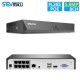 P-4H.265 8CH 5MP POE NVR Security Surveillance CCTV NVR ONVIF P2P System Network Video Recorder For POE IP Camera