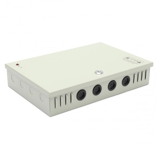 18 Channel 12V DC CCTV Security Cameras Power Supply Distribution Switch Box