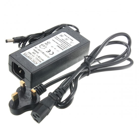 5.5mm x 2.5mmAC 100-240V to DC 24V 2A Switching Power Supply Adapter Transformer