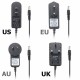 5V 2A US/EU/UK/AU Power Supply Adapter Plug For Indoor Security Camera