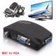 BNC S Video VGA to Laptop Computer PC VGA Monitor Converter Adapter Box 1080P