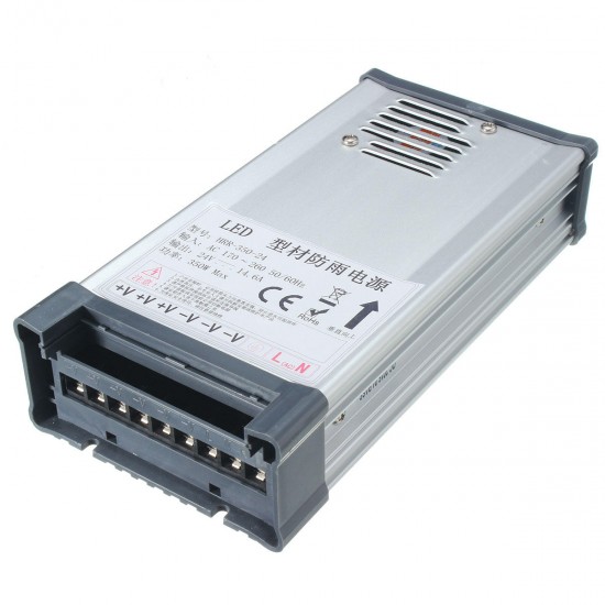 IP65 AC 170V-264V To DC 24V 350W Switching Power Supply Driver Adapter IP65 AC 170V-264V To DC 24V 350W Switching Power Supply Driver Adapter