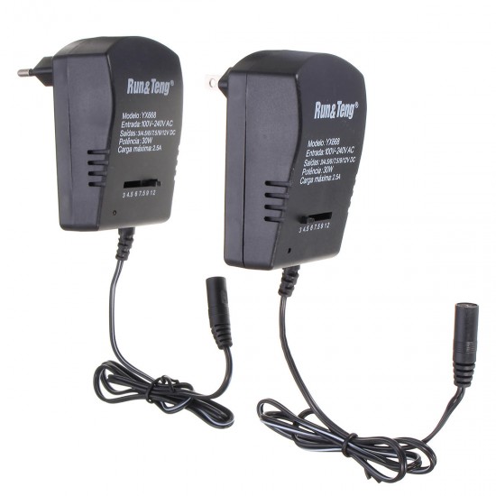 Multi Voltage Power Adapter 2500mA 3v 4.5v 6v 9v 12v DC Power Supply Multi Voltage Power Adapter 2500mA 3v 4.5v 6v 9v 12v DC Power Supply