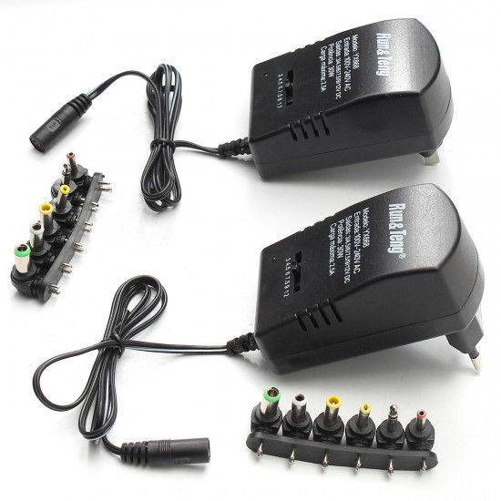 Multi Voltage Power Adapter 2500mA 3v 4.5v 6v 9v 12v DC Power Supply Multi Voltage Power Adapter 2500mA 3v 4.5v 6v 9v 12v DC Power Supply