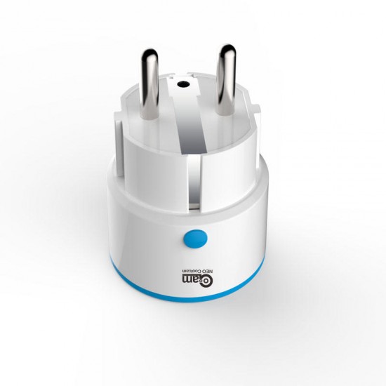 NAS-WR01ZEEU Smart Power Plug Socket Home Automation Alarm System Home Compatible With 300 And 500 Series NAS-WR01ZEEU Smart Power Plug Socket Home Automation Alarm System Home Compatible With 300 And 500 Series