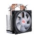 12CM 1300RPM 4 Copper Tube RGB Color Change CPU Cooling Fan Intelligent Speed Regulation