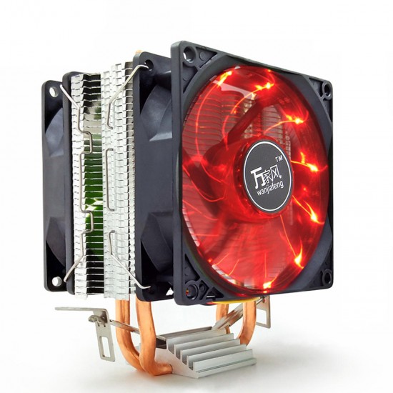 12V 3Pin Silent Double Tower CPU Cooling Fan Cooler Heatsink for Intel LGA1150 1151 1155 AMD 2/3+ 12V 3Pin Silent Double Tower CPU Cooling Fan Cooler Heatsink for Intel LGA1150 1151 1155 AMD 2/3+